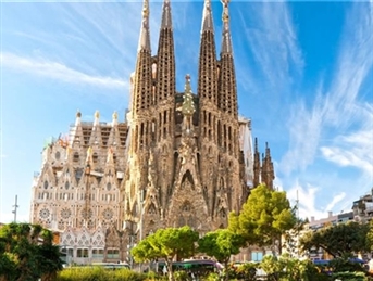 Барселона, Сарагоса, Мадрид, Толедо